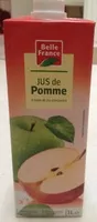 चीनी की मात्रा Jus de pomme