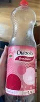 Sokerin määrä sisällä Diabolo grenadine