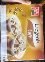 Suhkru kogus sees Liégeois Café