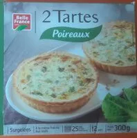 Suhkru kogus sees 2 tartes poireaux