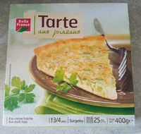 Suhkru kogus sees Tarte Aux Poireaux