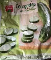 Количество сахара в Courgettes en rondelles