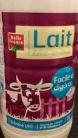 Quantité de sucre dans Lait demi écrémé Facile à digérer