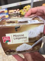 Количество сахара в Mousse liégeoise chocolat