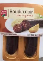 चीनी की मात्रा Boudin Noir