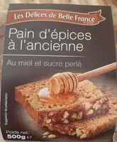含糖量 Pain Epice à l'Ancienne.