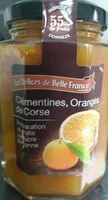 含糖量 Confiture clémentine oranges corses