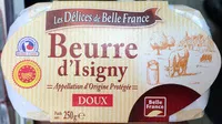 Jumlah gula yang masuk Beurre d'Isigny doux