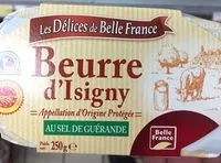 Jumlah gula yang masuk Beurre d'Isigny au sel de Guérande