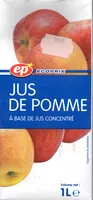 Количество сахара в Jus de pomme