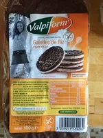 Sucre et nutriments contenus dans Valpiform