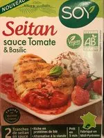 Amount of sugar in Galette Seitan sauce Tomate & Basilic