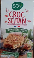 Amount of sugar in Croc' Seitan Courgettes & Chèvre aux pignons de pin