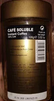 Quantité de sucre dans café soluble