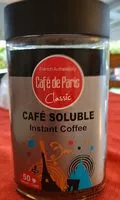 Quantité de sucre dans Café Soluble