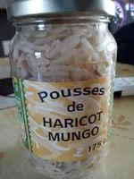 Cantidad de azúcar en Pousses de haricot mungo