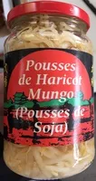 Cantidad de azúcar en Pousses de Haricot Mungo (Pousses de Soja)