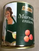 Cantidad de azúcar en Marrons entiers