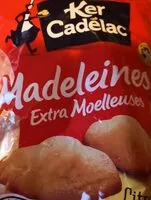 Jumlah gula yang masuk Ker Cadélac - Madeleines Lemon, 600g (21.2oz)