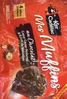 Jumlah gula yang masuk Mes muffins au chocolat