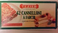 入っている砂糖の量 42 Cannelloni à farcir