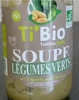 Cantidad de azúcar en Soupe légumes verts