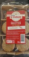 入っている砂糖の量 Galettes sarrasin