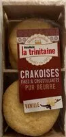入っている砂糖の量 Crakoise fines & croustillantes