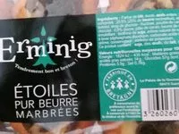 Sucre et nutriments contenus dans Erminig