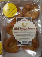 入っている砂糖の量 Mini kouign amann pur beurre