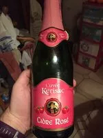 Jumlah gula yang masuk Cidre rosé - Cuvée Kerisac