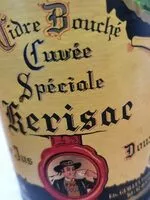 Jumlah gula yang masuk cidre doux cuvée spéciale kerisac
