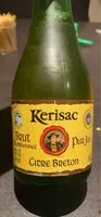 Jumlah gula yang masuk CIDRE BRUT TRADITIONNEL
