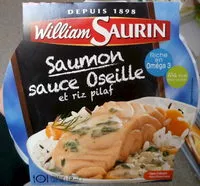 含糖量 Saumon sauce Oseille et riz pilaf