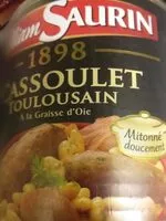 Amount of sugar in Cassoulet toulousain