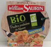 入っている砂糖の量 Poulet & jardinière de légumes