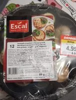 Jumlah gula yang masuk Escargots préparés à la bourguignonne