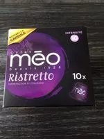Suhkru kogus sees Meo ristretto x10 capsules