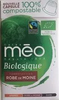 Quantité de sucre dans N°8 Espresso équilibré