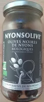 Sucre et nutriments contenus dans Olives noires