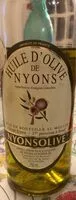 入っている砂糖の量 Huile d’olive de Nyons