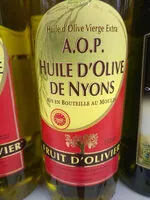 入っている砂糖の量 Huile d'olive de nyons