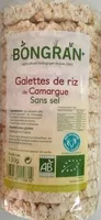 Sucre et nutriments contenus dans Biocamargue