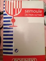 Sokerin määrä sisällä Semoule de pain azyme