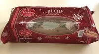 Quantité de sucre dans Bûche pâtissière arôme praliné