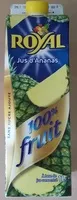 İçindeki şeker miktarı Jus d'ananas 100% fruit