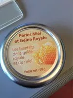 Quantité de sucre dans Perle miel et gelee royale