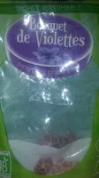 Sucre et nutriments contenus dans Bouquet de violettes