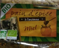Sokerin määrä sisällä Pain d'épices à l'ancienne - Miel