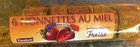 Suhkru kogus sees Nonnettes Fourrées Fraise